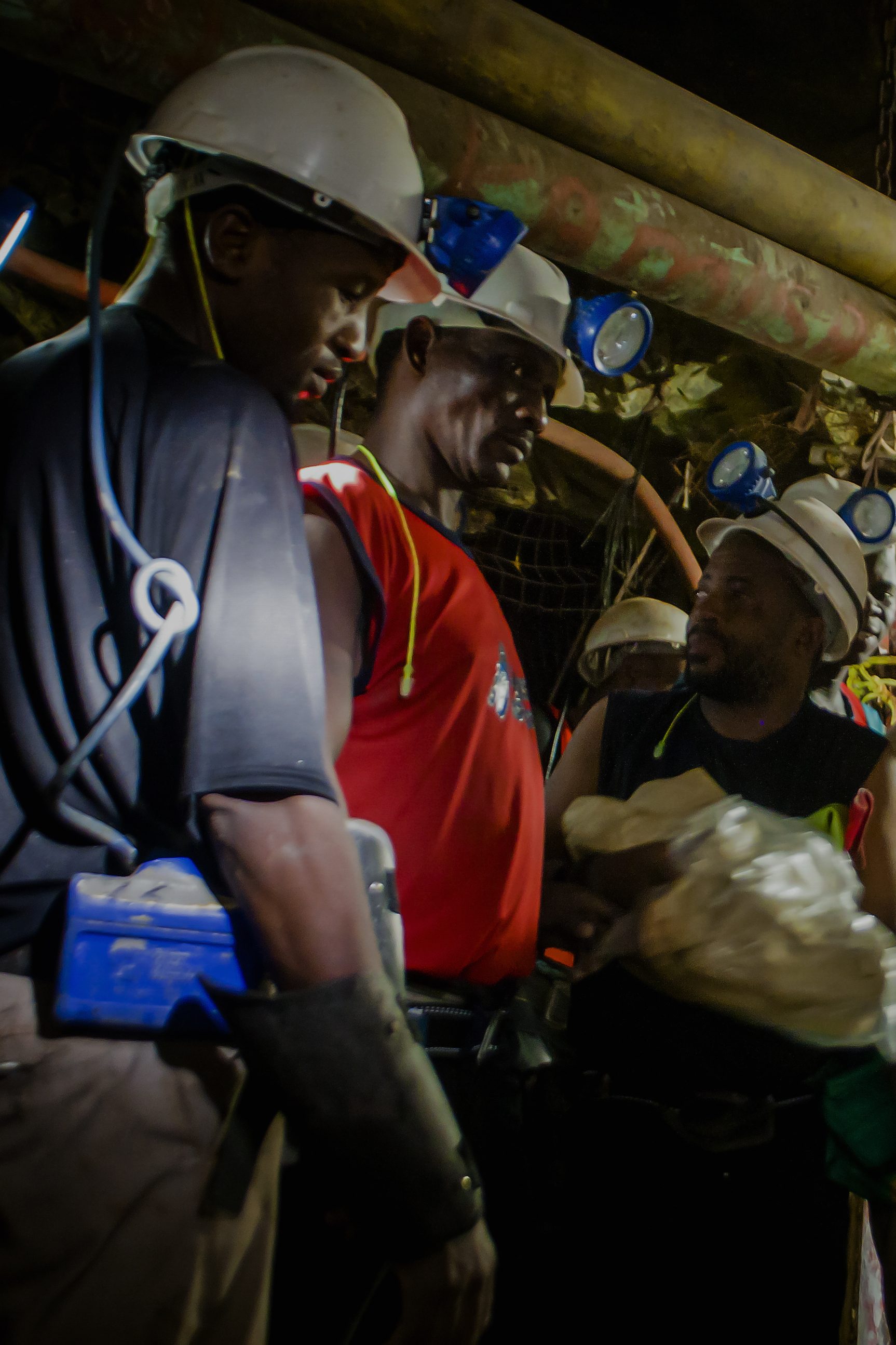 South African mine workers documentary photography by Jade Photography