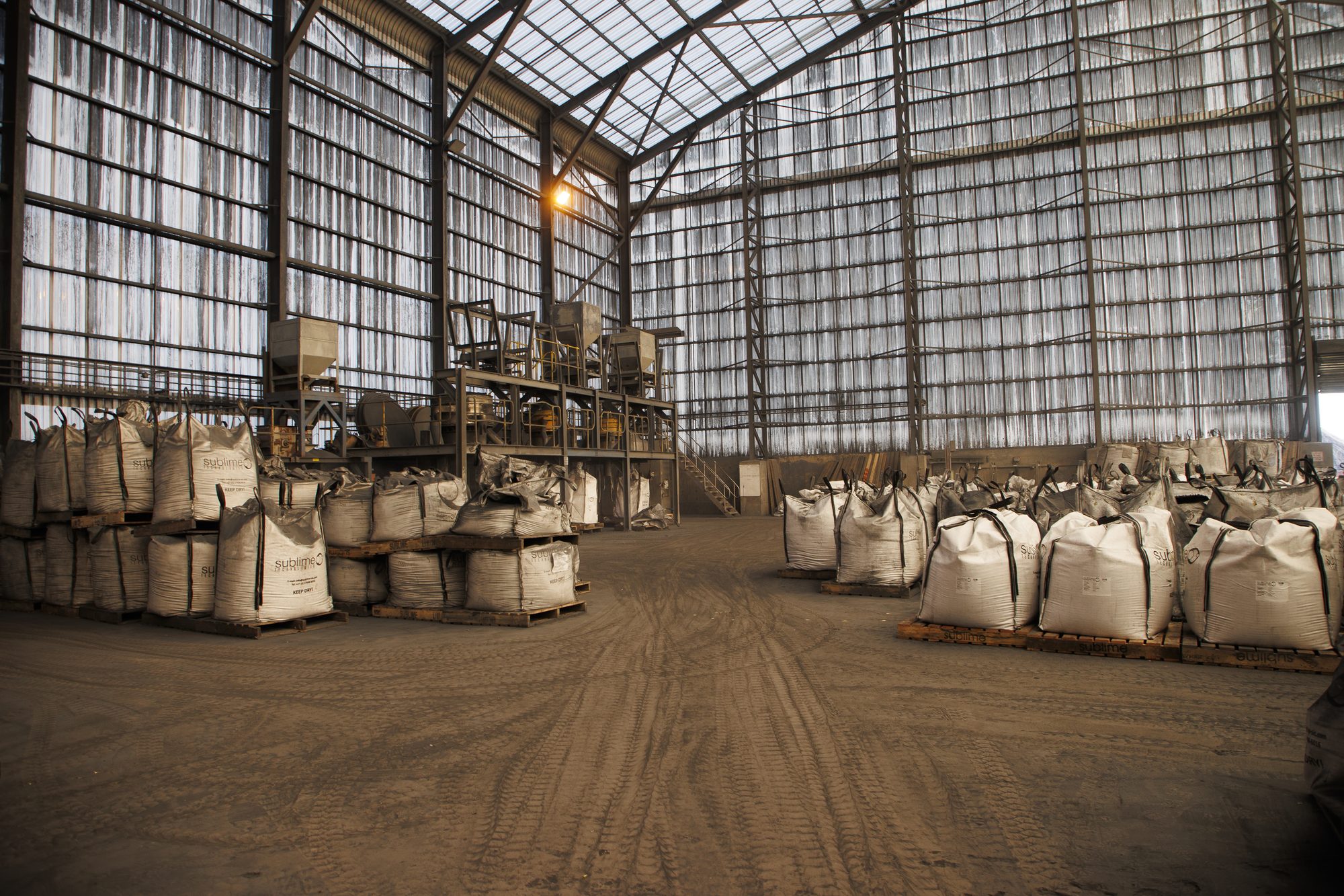 Industrial warehouse photography by Jade Photography